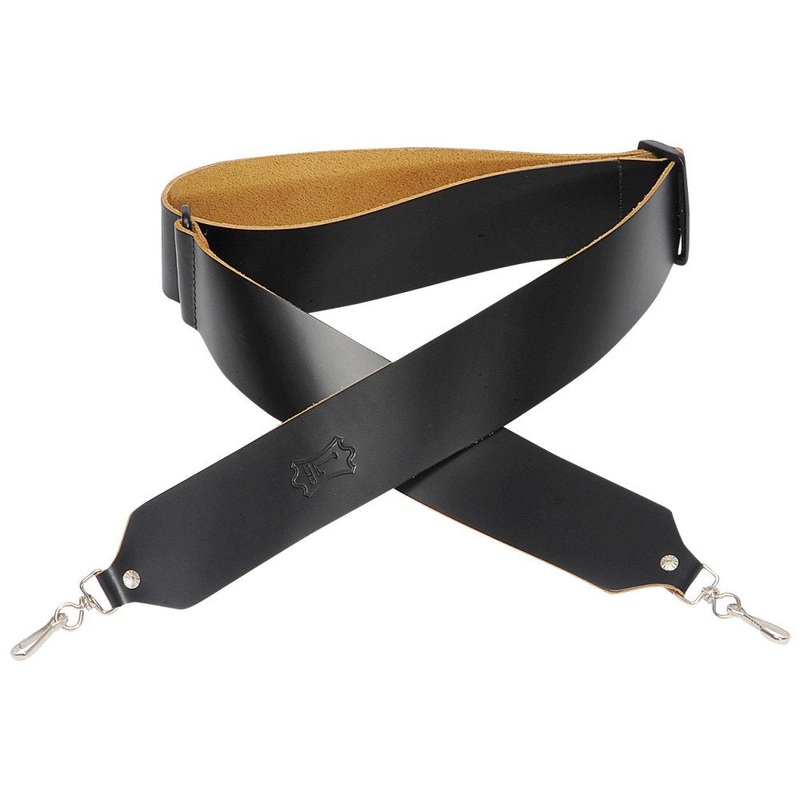 Levy's 2" Leather Banjo Strap - BLACK (M9-BLK)