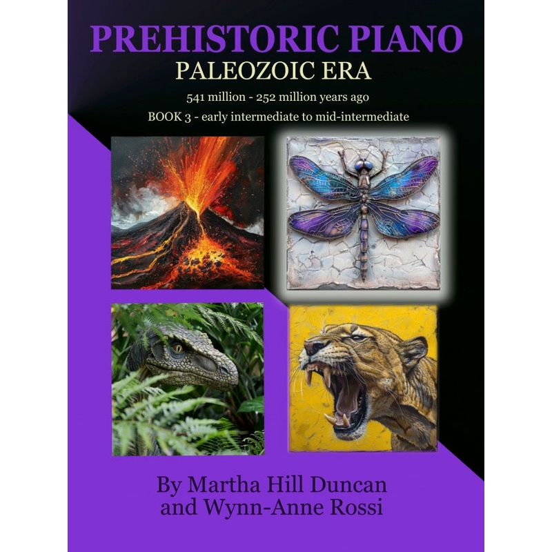 SOARING DRAGON  Piano Solo from Prehistoric Piano Bk 3 by Wynn-Anne Rossi E-Piece