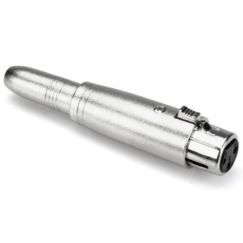 Hosa GXJ-183 Adaptor 1/4 in TRS to XLR3F (Loc:1M)