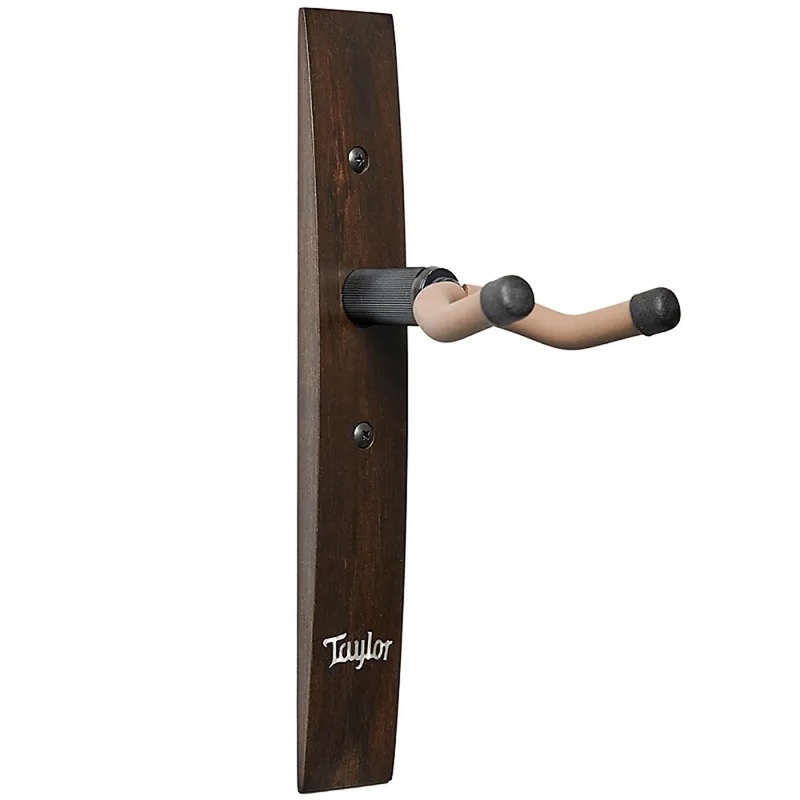Taylor Guitar Wall Hanger Ebony Italian Acrylic Inlay Taylor Logo