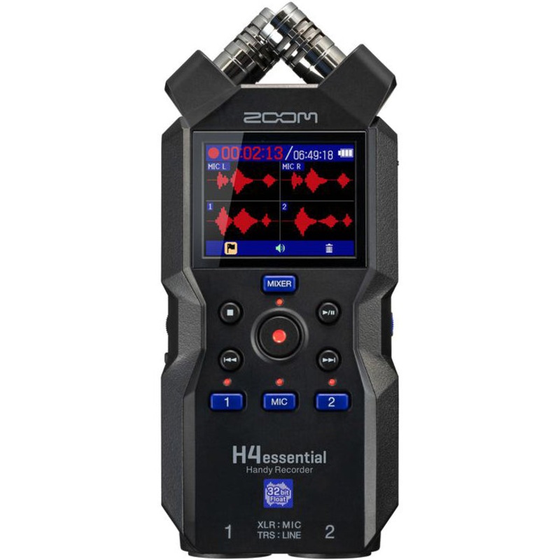 Zoom H4-ESSENTIAL H4essential Handy Recorder, 32-Bit Float