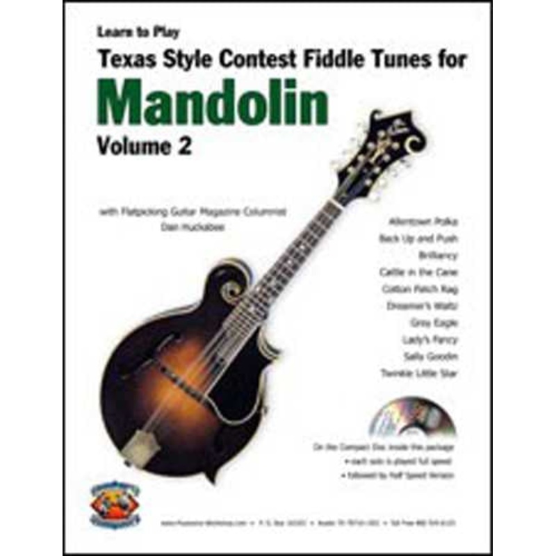 Texas Style Contest Fiddle Tunes for Mandolin Vol. 2