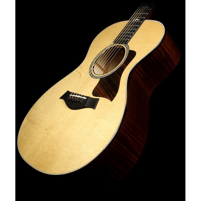 Used Taylor 612e Grand Concert Acoustic Guitar Brown Sugar Stain