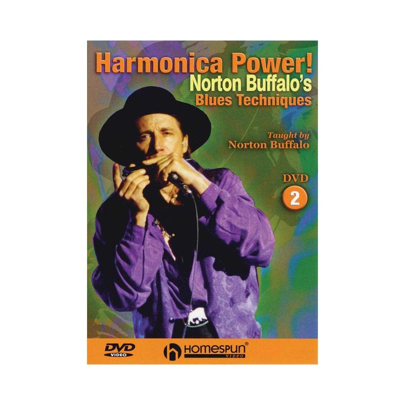 DIGITAL DOWNLOAD ONLY - Harmonica Power!: Vol. 2 - Norton Buffalo's Blues Techniques