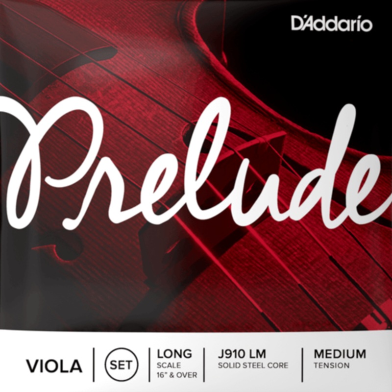 D'Addario J910-LM Prelude Viola Set Long Med