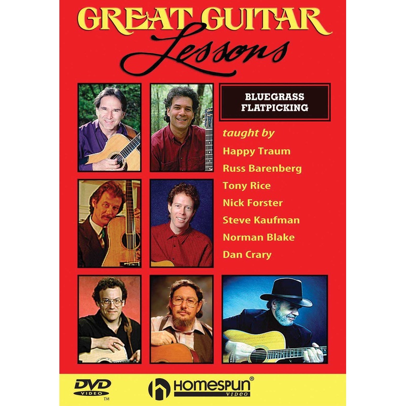 DVD - Great Guitar Lessons: Bluegrass Flatpicking