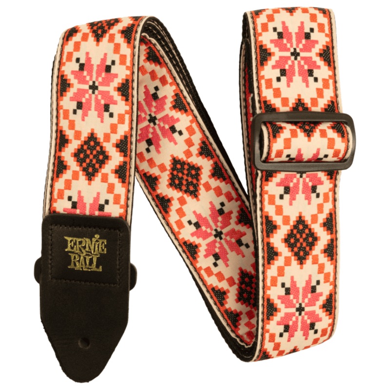 Ernie Ball Cinnamon Needlepoint Jacquard Guitar Strap