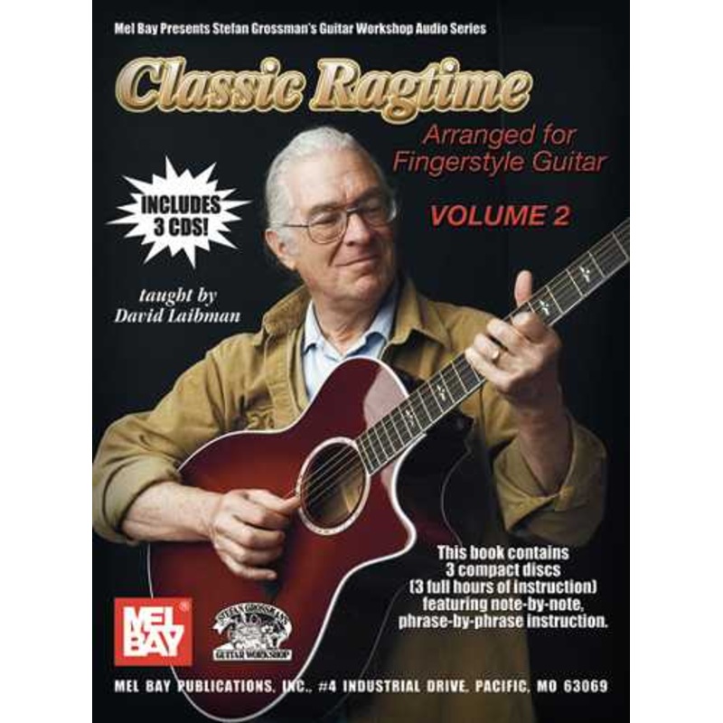 Classic Ragtime, Volume 2: Arranged for Fingerstyle Guitar