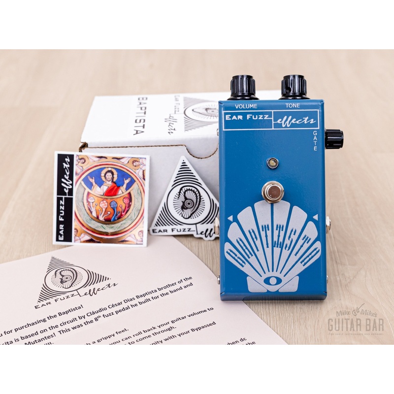 2023 Ear Fuzz Effects Baptista Silicon Fuzz Guitar Effects Pedal BC109 w/ Box, Paperwork
