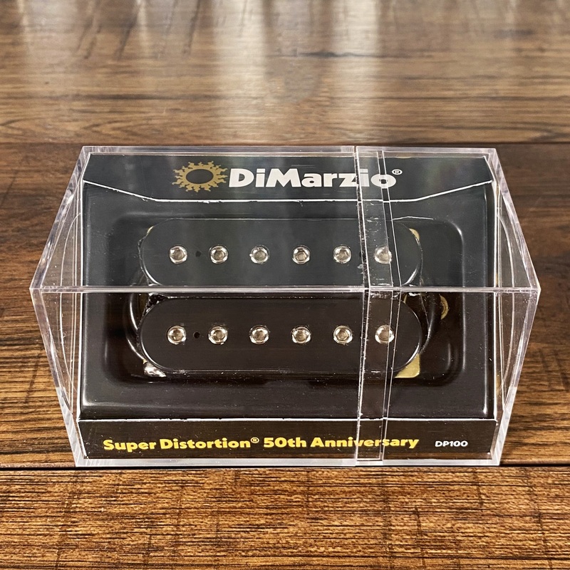 DiMarzio DP100 50th Anniversary Super Distortion Humbucker Pickup DP100BK Black