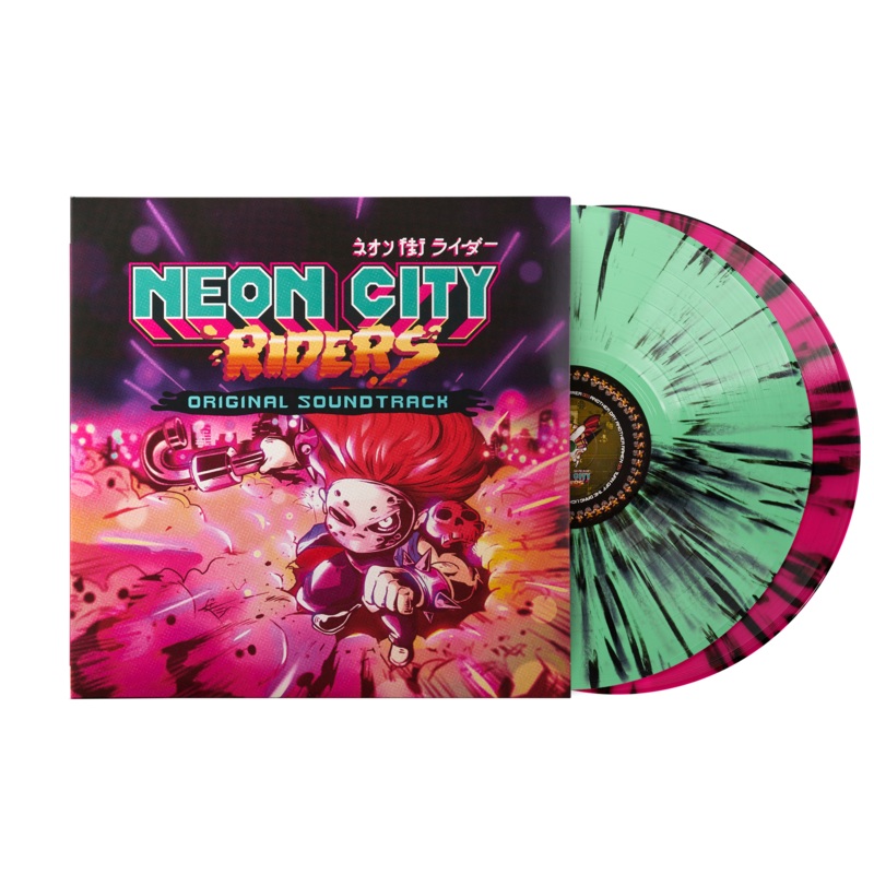 Neon City Riders (Original Soundtrack) (2xLP Vinyl Record)