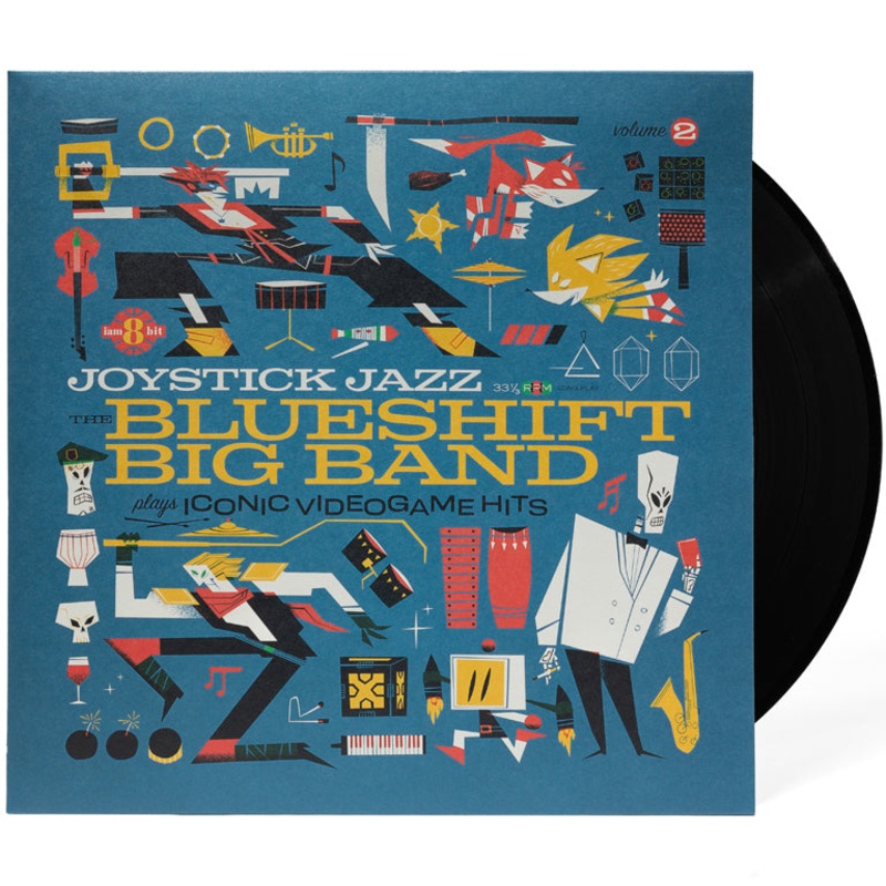 Joystick Jazz: The Blueshift Big Band Plays Iconic Video Game Hits (Vol. 2) Vinyl Soundtrack