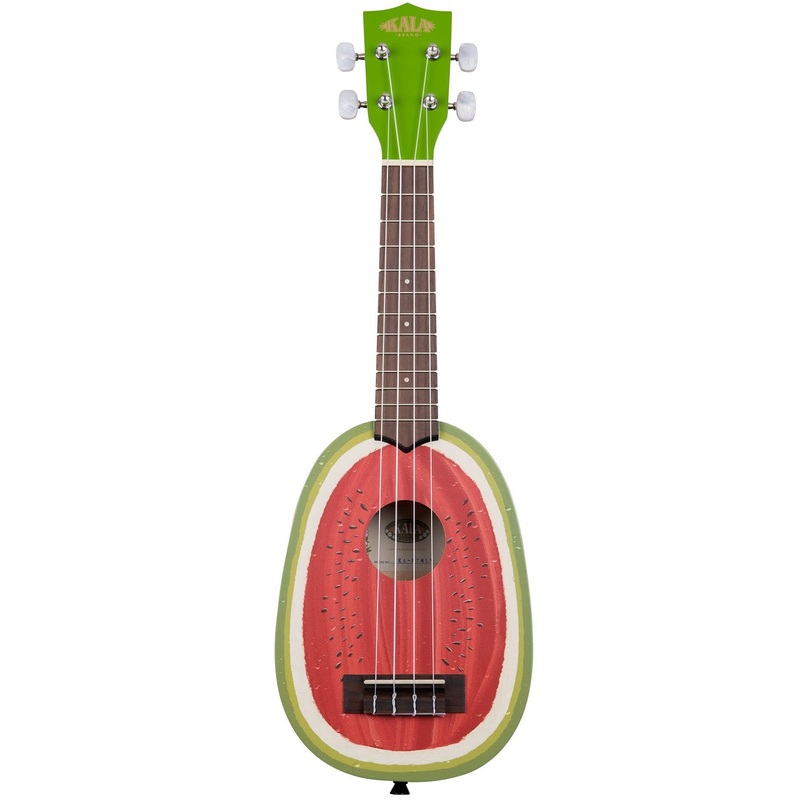 Kala KA-NV-WTML Novelty Soprano Ukulele,  Watermelon Soprano