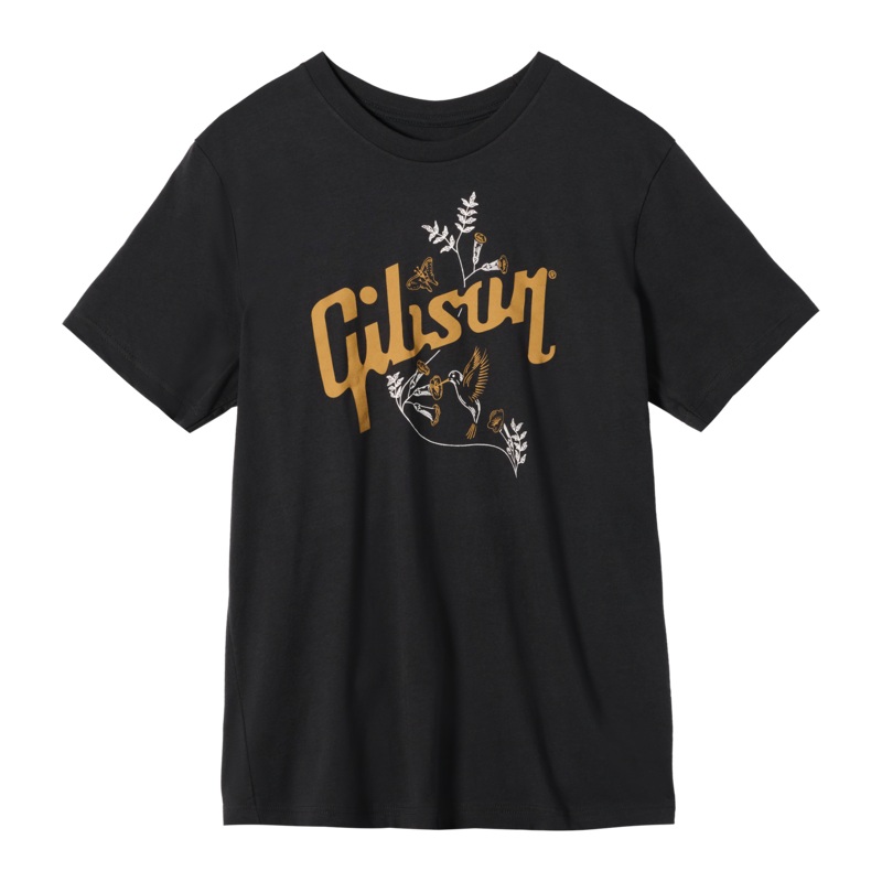 Gibson Hummingbird Tee Grey XS