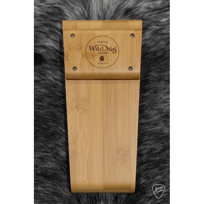 Wild Dog Dingo Stomp Box w/ Bamboo Body & Tone Bar - 15105