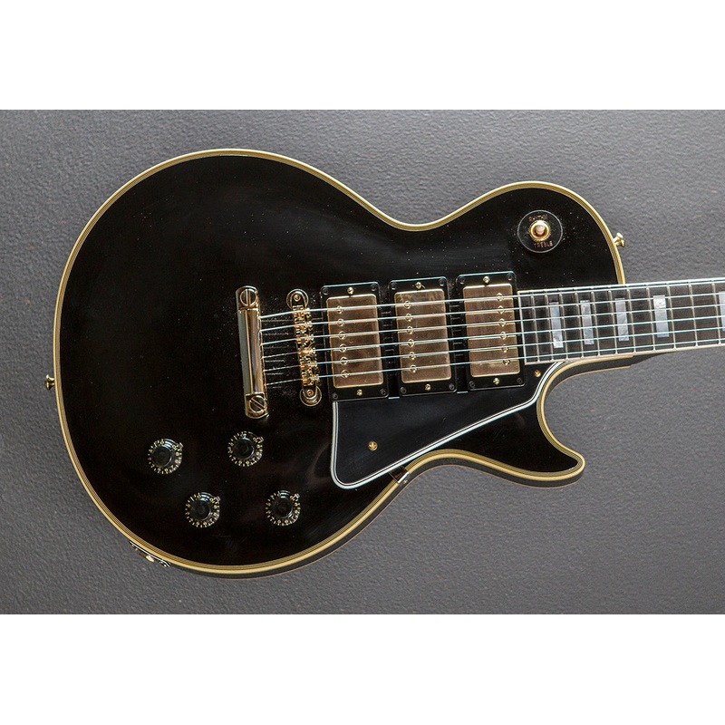 1957 Les Paul Custom Reissue - VOS Ebony 3 Pickup