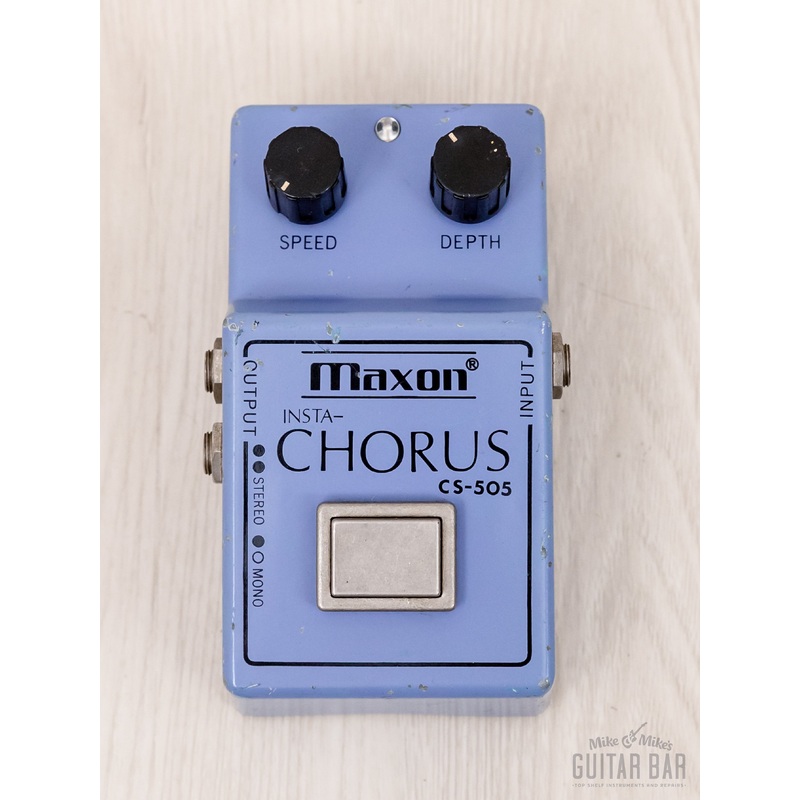 1980s Maxon CS-505 Insta-Chorus Vintage Analog Guitar Effects Pedal, Ibanez