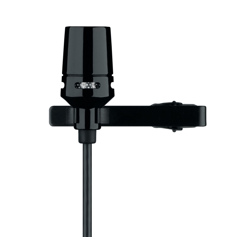 Shure CVL-B/C-TQG CVL Centraverse Lavalier Condenser Microphone