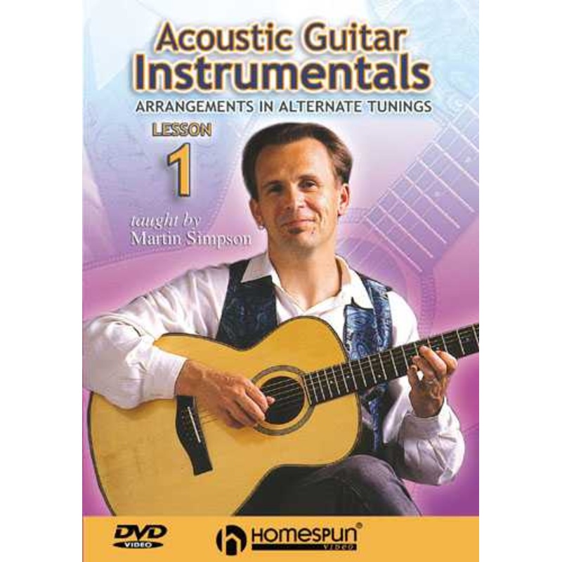 DVD - Acoustic Guitar Instrumentals: Vol. 1 - Arrangements in Alternate Tunings