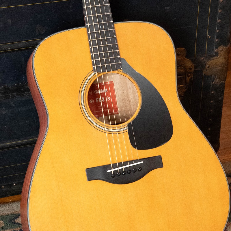 Yamaha FG3 Spruce/Mahogany Red Label Dreadnought Acoustic Guitar #1043