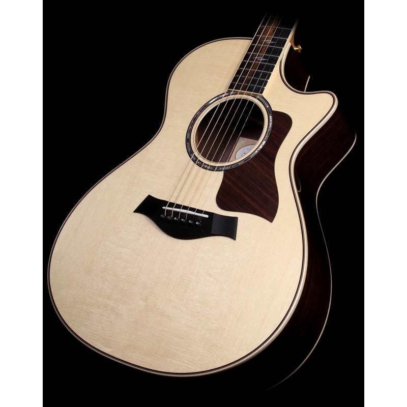 Used Taylor 812ce HP Grand Concert Acoustic Guitar Natural