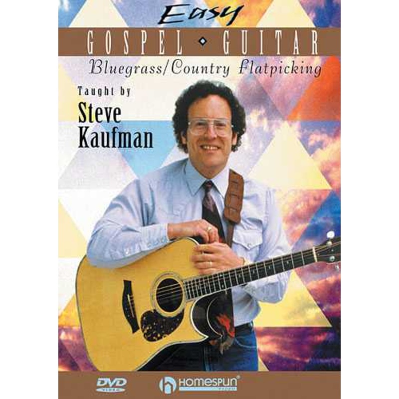 DVD - Easy Gospel Guitar - Bluegrass/Country Flatpicking