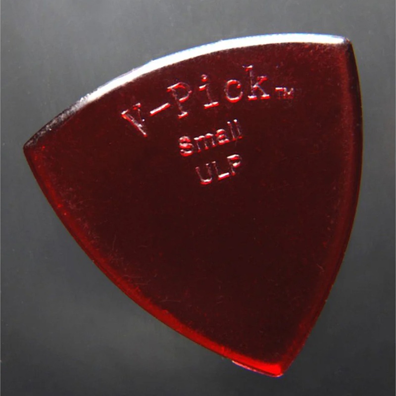 V-Picks Small Pointed Ultra Lite, Ruby Red