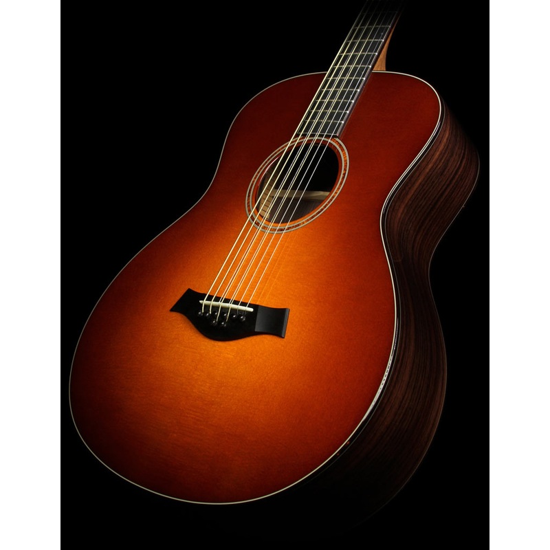 Used 2015 Taylor Custom Shop BTO 8 String Baritone Grand Symphony Indian Rosewood Acoustic Guitar Natural