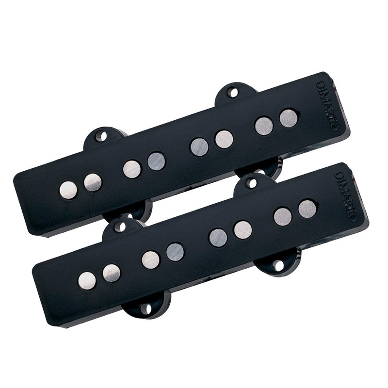 DiMarzio DP249 Area J Pair Bridge & Neck Set Bass Pickups DP249BK Black