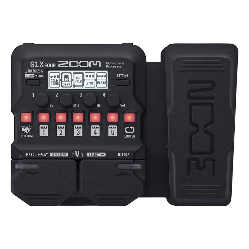Zoom G1X Four Multi-Effects Processor with Expression Pedal