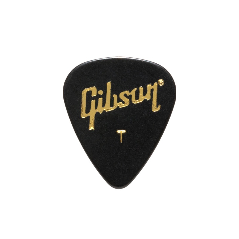 Gibson Standard Black Picks, 72 pcs. Thin Black