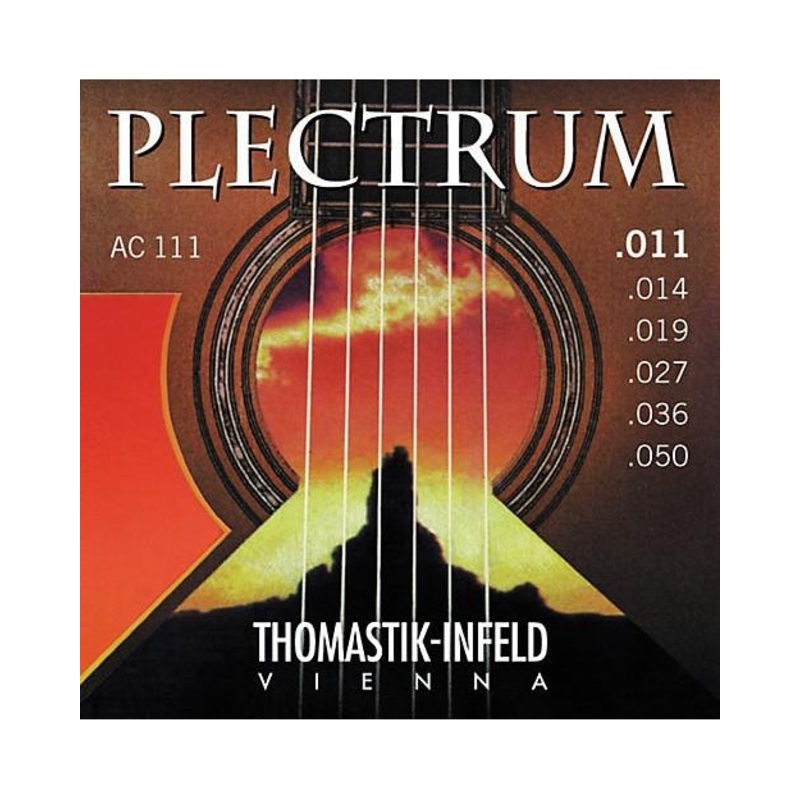 Thomastik Infeld AC111 Plectrum Series 6-String Light Acoustic Guitar Set
