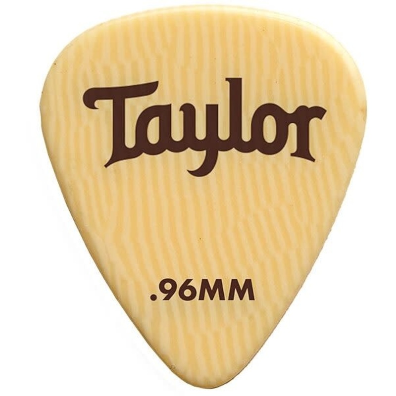 Taylor Premium DarkTone Ivoroid 351 Guitar Picks, 6-Pack .96mm
