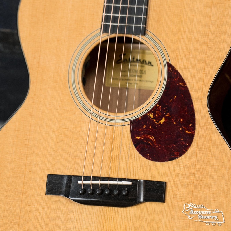 (Used) Eastman E1OM-DLX All Solid Sitka/Sapele Guitar w/K&K Pickup #8865