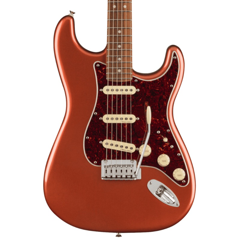 Fender Player Plus Stratocaster - Pau FerroFretboard - Aged Candy Apple Red