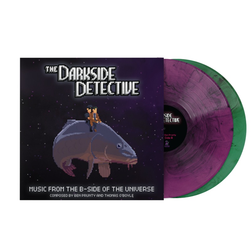 The Darkside Detective 1+2 Soundtrack Selections (2xLP Vinyl Record)