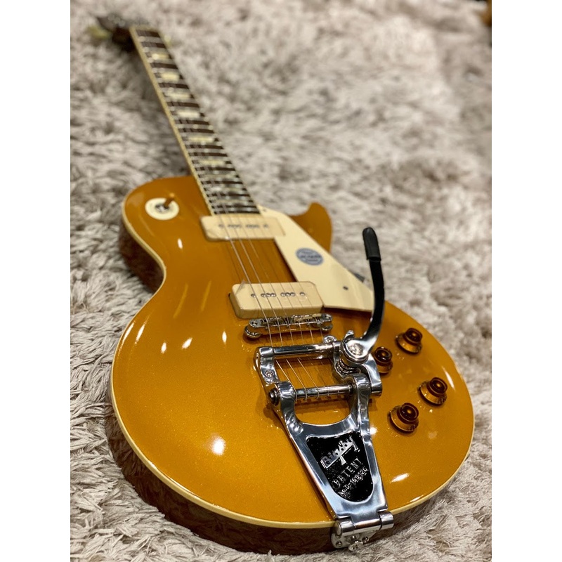 Tokai Love Rock LS-188-B7 Premium Series P90 with Bisgby B7 USA in Gold Top Single variant