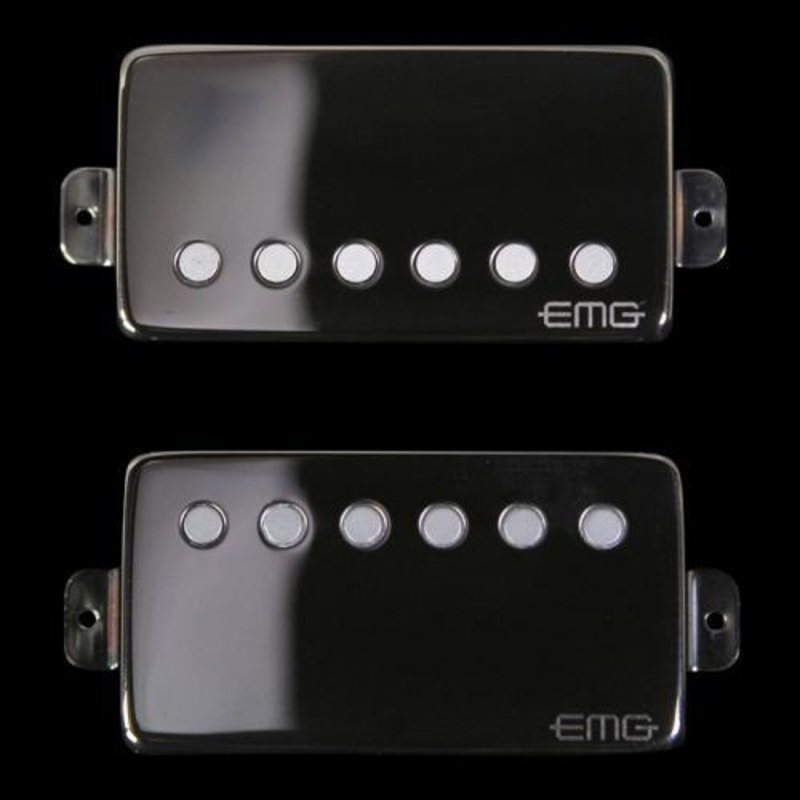 EMG JH HET Set James Hetfield Signature Humbucker Pickup Set Diamond-Like Carbon
