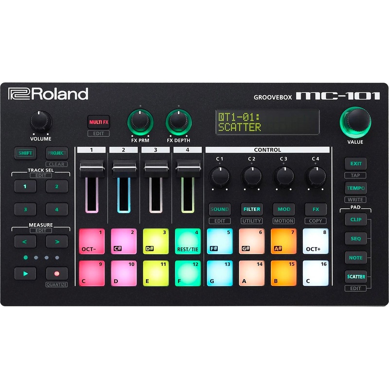 Roland MC-101 Groovebox 4-track Sequencer