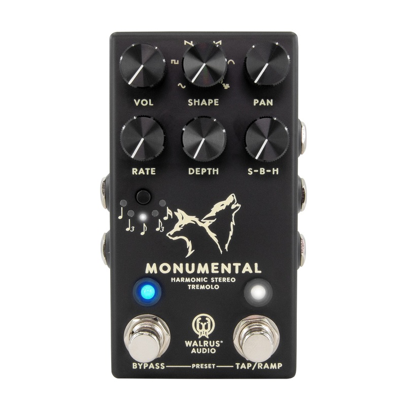 Walrus Audio Monumental Stereo Harmonic Tap Tremolo