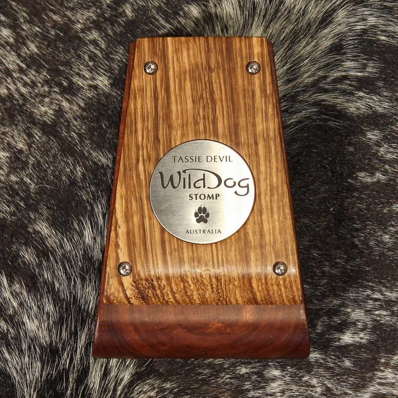 Wild Dog Tassie Devil Stomp Box w/ Solid Australian Timbers