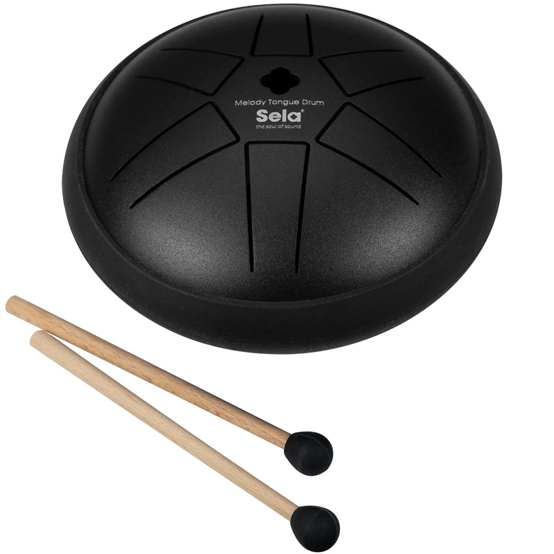 Sela SE352 5.5" Melody Tongue Drum, C-Pentatonic, Black