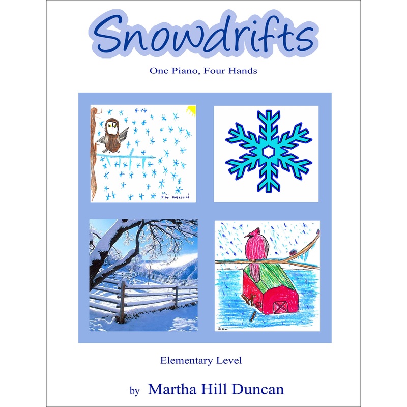 SNOWDRIFTS - Piano Duet Hard Copy