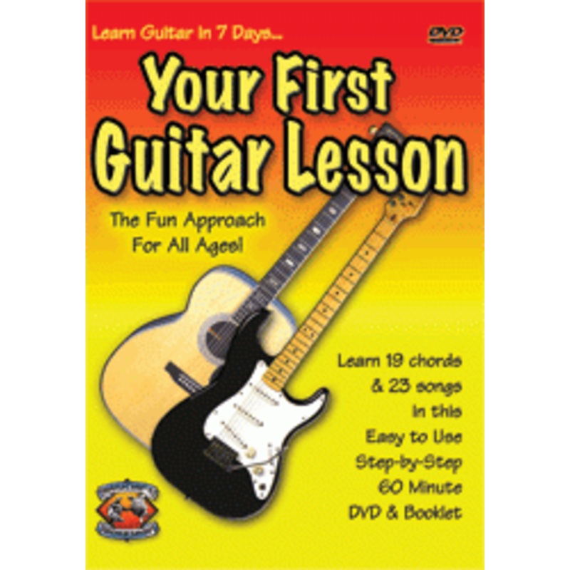 Your First Guitar Lesson-The Fun Approach!