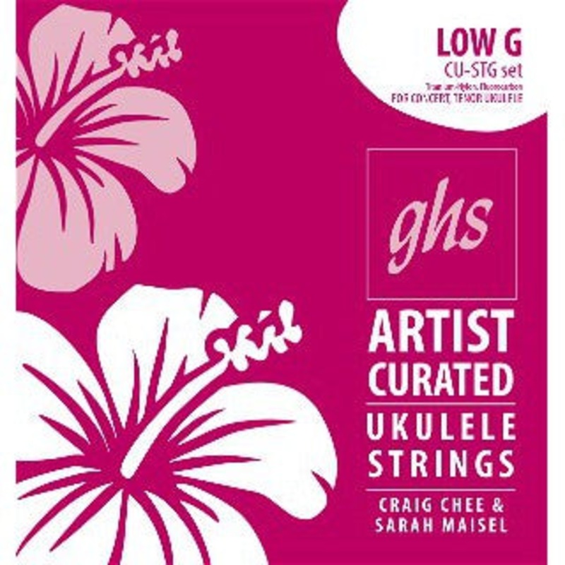 Ghs CU-STG Tenor Low G Ukulele Strings, Sarah Maisel Sig, Titanium Nylon