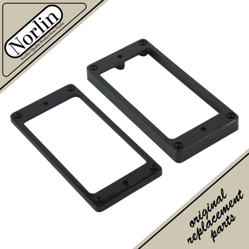 Humbucker Pickup Tapered Mounting Ring (Black) for Gibson Guitars Short/Neck