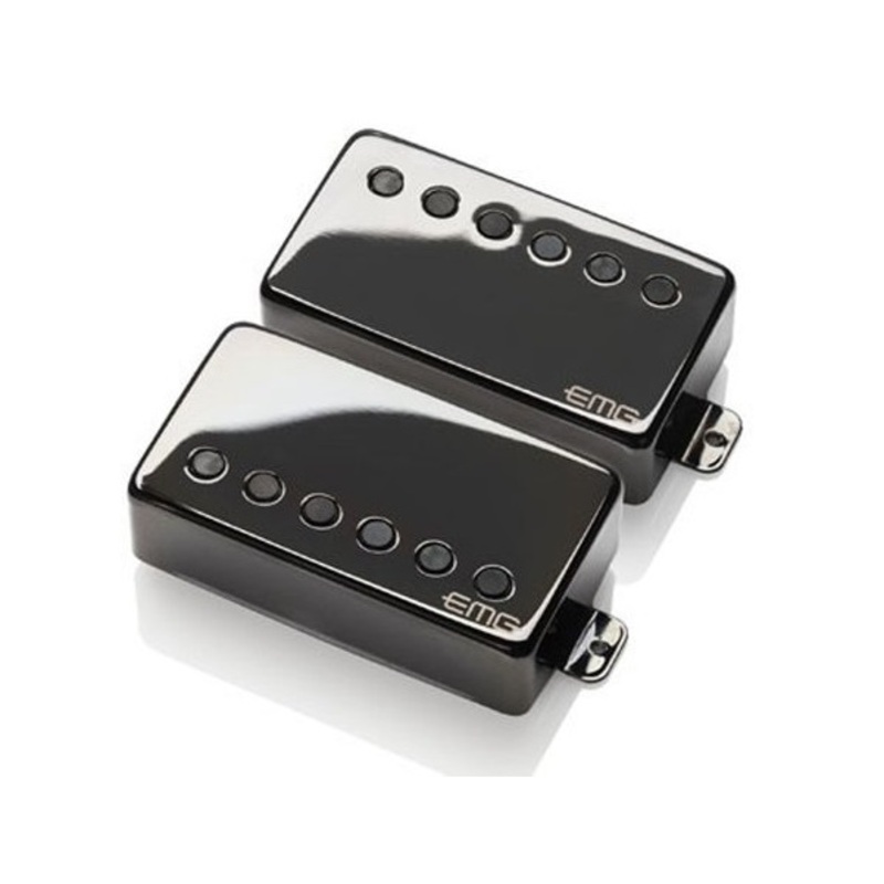 Shop EMG JH James Hetfield Active Humbucker Guitar Pickup Set - Black Chrome - 3707 Online