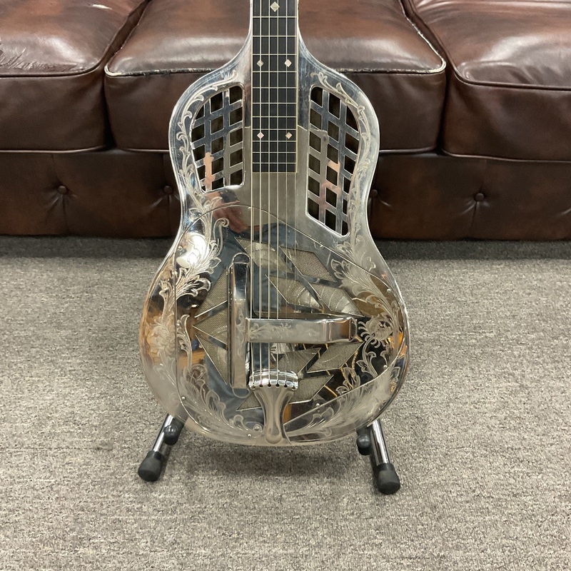 Used National Tricone Squareneck Chrome