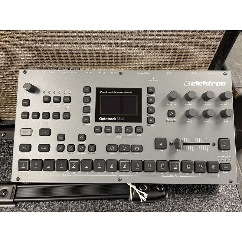 Elektron Octatrack MKII with Bag, Deck Saver, and Original Box