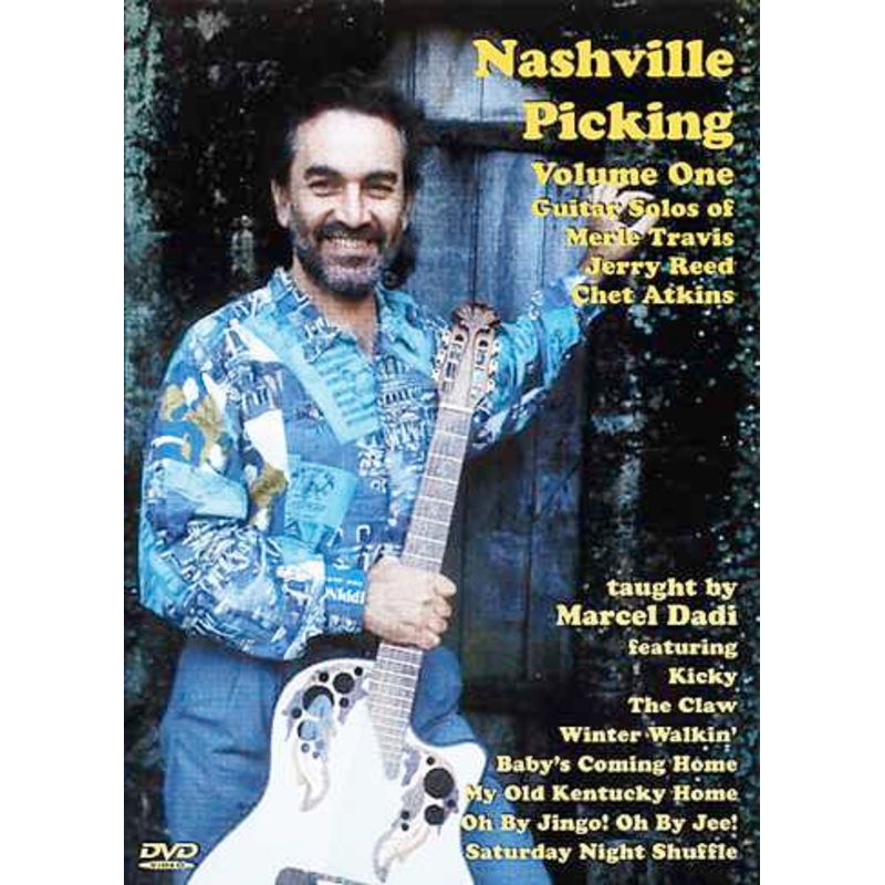 DVD - Nashville Picking 1 / Guitar Solos of Merle Travis, Jerry Reed & Chet Atkins